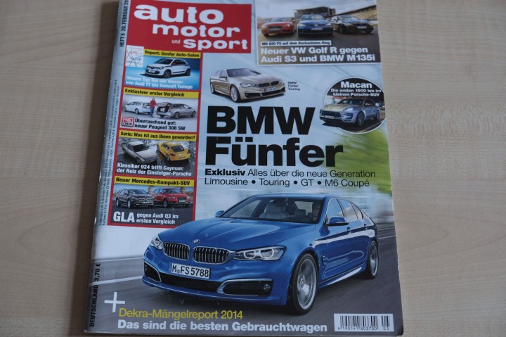 Deckblatt Auto Motor und Sport (05/2014)